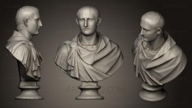 Busts and heads antique and historical (BUSTA_0379) 3D model for CNC machine